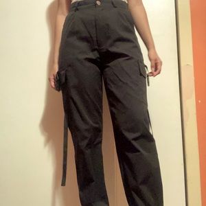 High waisted Joggers with size belts